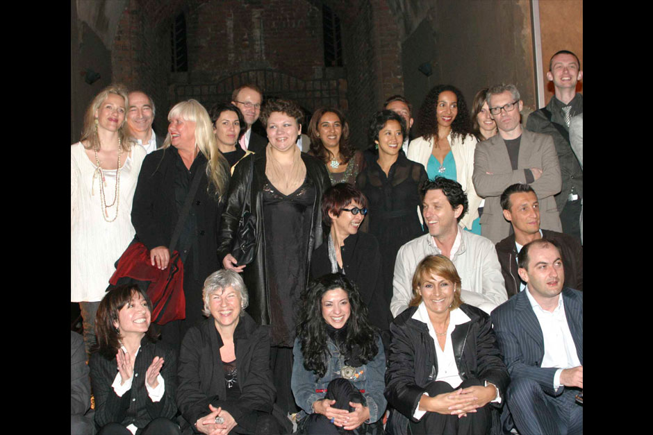 Editors in chief of ELLE decoration network and winners © Claudio Tajoli – Nally Bellati