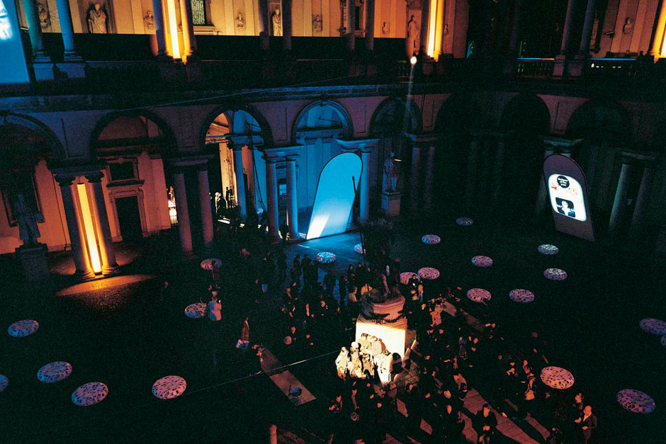 Prizegiving during the ceremony - Pinacoteca Di Brera © Stefano Pavesi