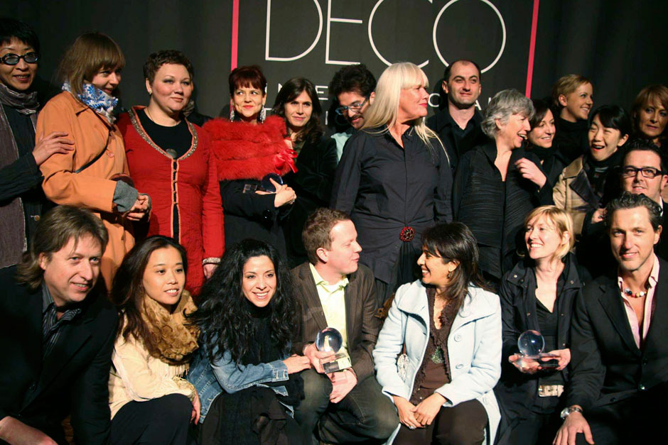 Editors in chief at ELLE decoration network and the winners © Francesco Astori - Azzura Primavera