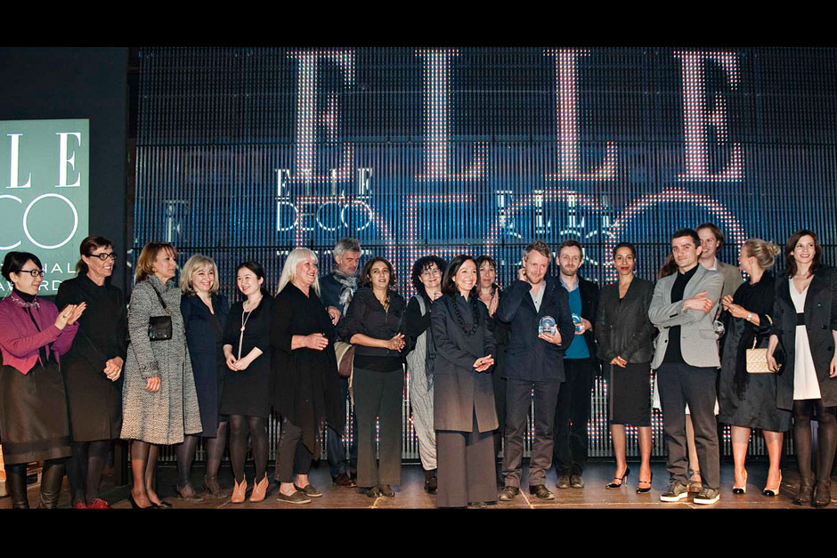 Editors in chief of ELLE decoration network and the winners © Alessandro Volta - Alessandro Lucioni Imaxtree - Stefano Pavesi Contrasto