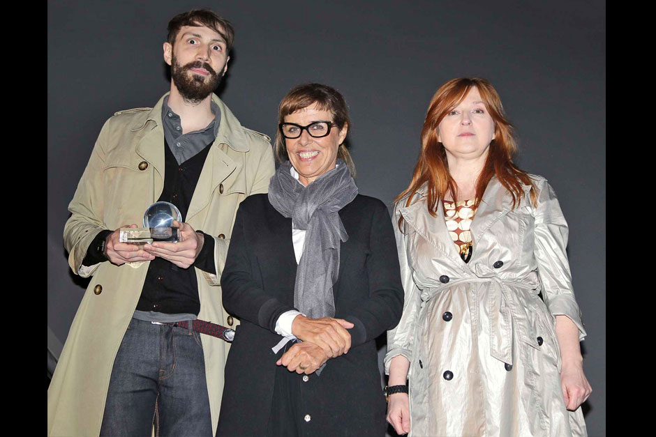 Benjamin Graindorge - Designer, Laureen Rossow editor-in-chief at ELLE decoration South Africa; Malgorzata Szczepanska editor-in-chief at ELLE decoration Poland © Canio Romaniello Olycom - Mattia Tarelli - Ventudin